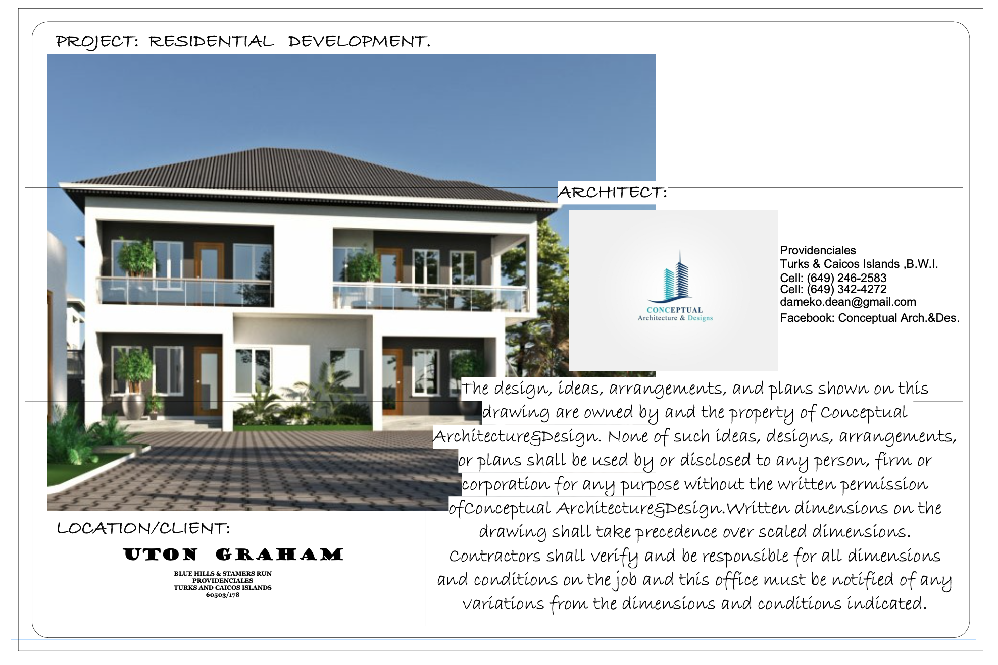 Corrected Residential Design